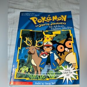 Pokemon The Johto Journeys: Ash Ketchum, Pokemon Detective, Paperback, 2001